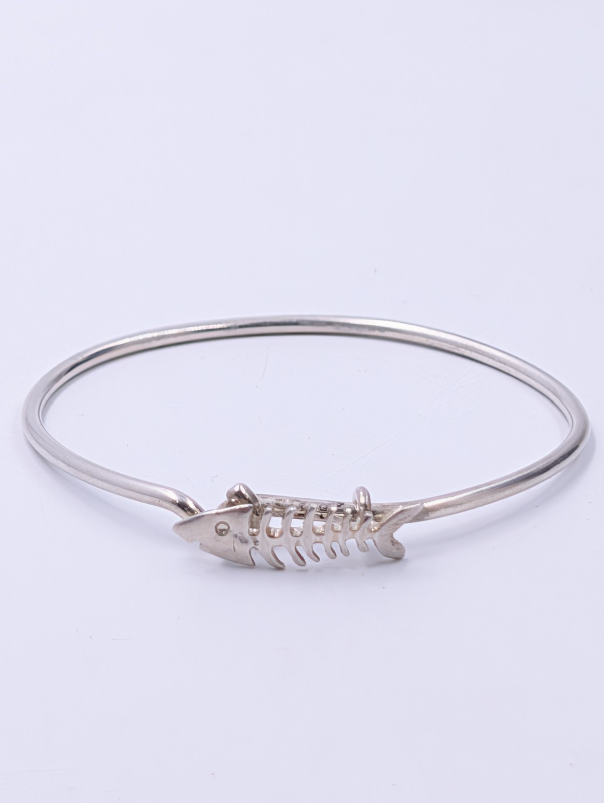 LeStage? Unsigned Sterling Silver Fishbones Hook … - image 2