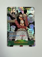 Authenticated - One Piece OP14-119 Dracule Mihawk Manga - Azure Sea’s Seven Eng