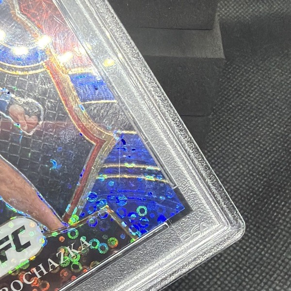 Panini 2021 Select UFC Concourse Jiri Prochazka #35 Blue Disco Prizm /99 PSA 10 view 5