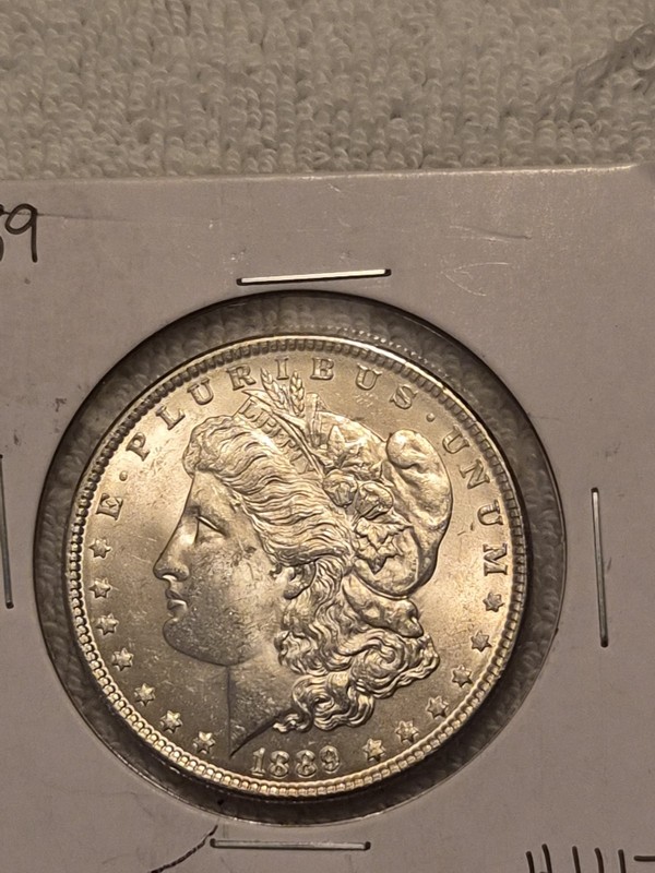1889 Morgan Silver Dollar Philadelphia