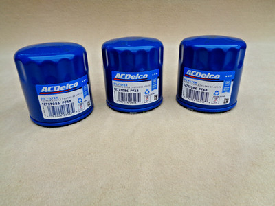 3x Ölfilter PF48  NEUE GM #  ACDelco CTS Corvette C6 Escalade Tahoe Hummer H2 H3