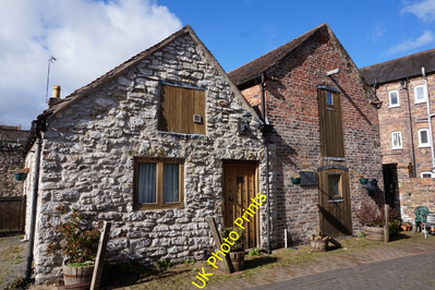 Foto 6x4 ehemalige Scheunen vor der St Mary's Lane, Wenlock Much Wenlock c2016