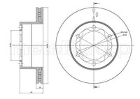 2X Metelli Bremsscheibe 23-0880 FüR MERCEDES-BENZ VW