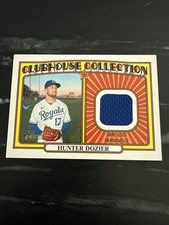 2021 Topps Heritage - Clubhouse Collection Relics Hunter Dozier #CCR-HD (MEM)