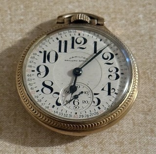 Vintage Men’s Hamilton Railway Special 992 B 21 Jewels 10k RGP Running