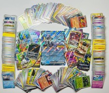 Pokemon Karten Sammlung 600 mit Illustration, EX, V, Fullart, Holo Original DE