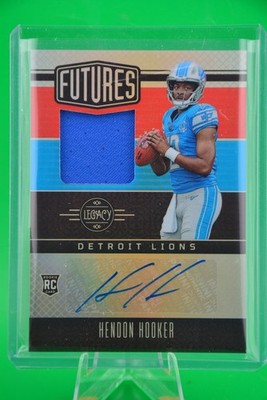2023 Panini Legacy #FAPS-20 Hendon Hooker Futures Patch Auto Silver RPA #/249