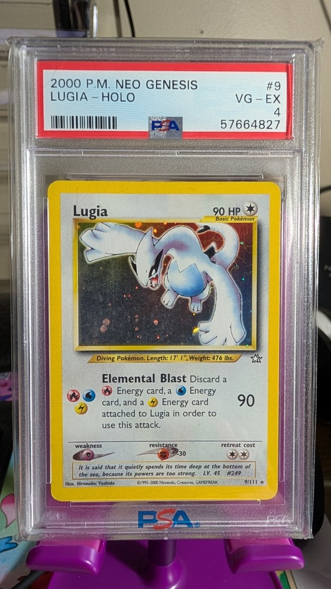 Lugia 9/111 Neo Genesis Holo for sale online | eBay