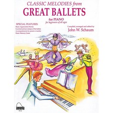 SCHAUM Great Ballets Educational Piano Series Softcover