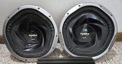 PAIR - Sony Xplod SPEAKERS - 1300W - MODEL XS-L123P5B | eBay
