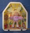 Vintage Cabbage Patch Kids Pin-Ups 1983 Coleco Minni Jilly w/ Garden Greenhouse