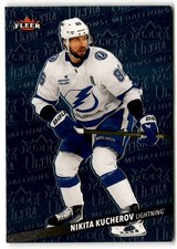Nikita Kucherov 2025-26 Fleer Ultra Medallions Platinum /100 #M-22 Tampa Bay