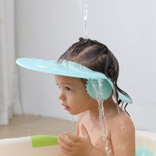 Baby shampoo cap shower visor shield hat kids bath Washing Hair rinser Preven...