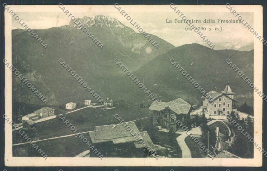 Bergamo Colere Cantoniera Della Presolana cartolina LQ4127
