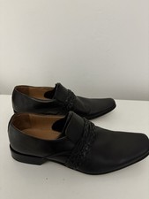 Ravel Men’s Soft Black Leather Slip On Shoes
