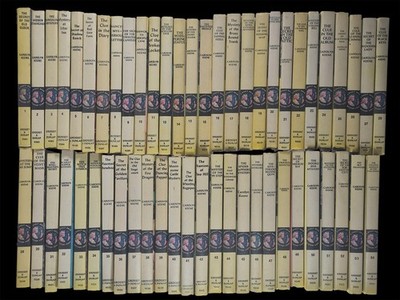 Nancy Drew Hardcover Mystery Books Series Set 1-54 by Carolyn Keene