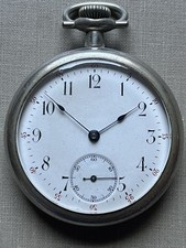 Early 1900's Omega Pocket Watch 7 Jewels 50mm Free Shipping