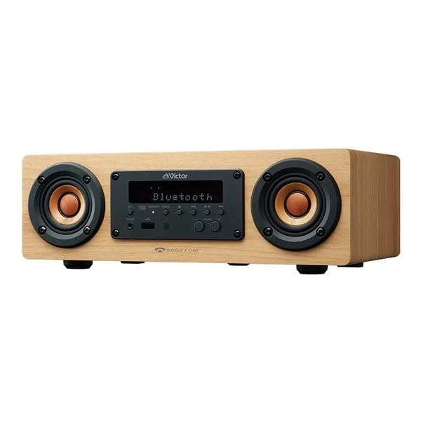 JVC Kenwood Victor EX-DM10 Wood Cone Bluetooth Speaker Hi-Res aptX HD LL - Image 3 of 4