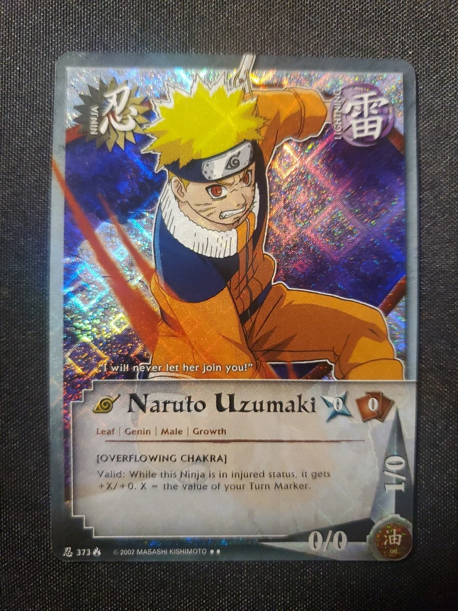 Naruto CCG Rare Individual Collectible Card Game Cards for sale | eBay