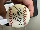 Todd Frazier Autographed Official MLB Baseball Frazier & USABL Camp Original
