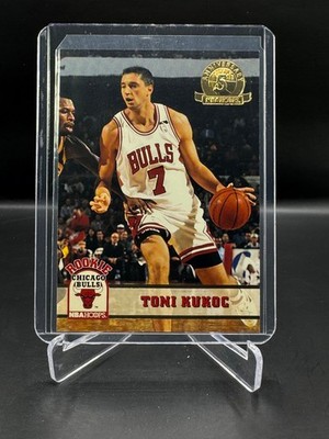 1993-94 NBA HOOPS!  TONI KUKOC!  RC!  5TH ANNIVERSARY!  CHICAGO BULLS!  #313