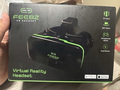 FEEBZ VR Headset Built-In Gaming Button For IPhone & Android 2.0 Goggles