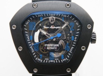 Tonino Lamborghini Spyderleggero TLF-T06-4 51mm Titanium Automatic Wristwatch