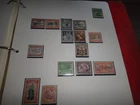 western samoa collection of older mint stamps
