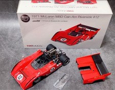 Rare Out of Print 1 18 TSM McLaren M8D 1971 CanAm Riverside 11 Motschenbacher Ra