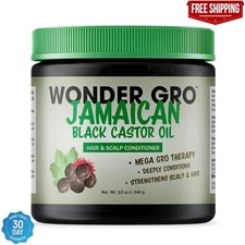 Jamaican Black Castor Oil Hair Grease Styling Conditioner, 12 fl oz - Great for