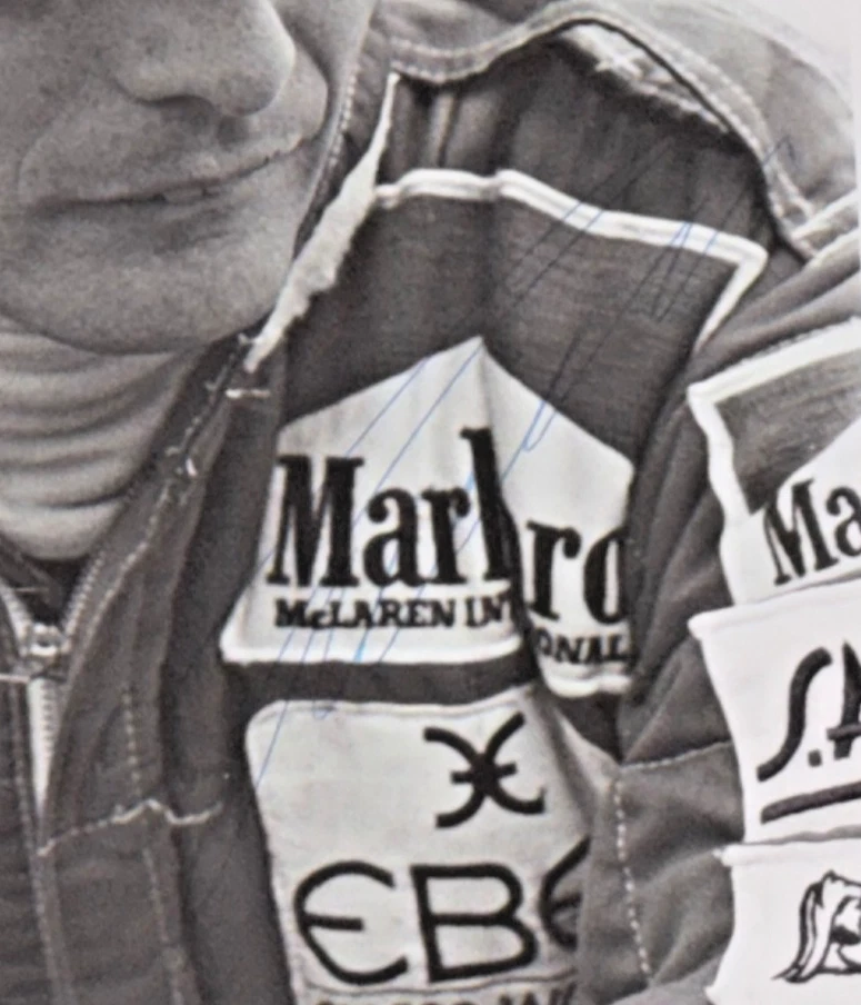 Niki Lauda "Ferrari & McLaren 3x F1 Champ" Signed Photograph Autograph Photo PSA - Image 2 of 4