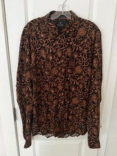 Scotch Soda Amsterdam Button-Up Shirt Size L