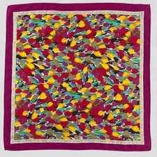 Vintage Givenchy Handkerchief Neckerchief Bandana Pocket Square