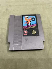 Excitebike NES (Nintendo Entertainment System, 1985) Authentic Tested