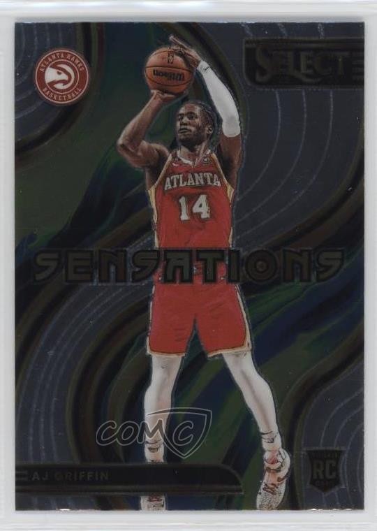 2022-23 Panini Select Sensations AJ Griffin #18 0us8