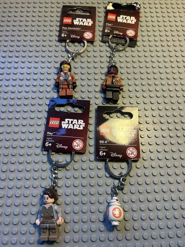 Lego Star Wars Keychains Episode 7 Set Of 4 Characters