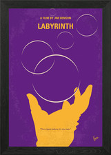 No928 My Labyrinth Minimal Movie Po Gerahmtes Wandbild Poster Leinwanddruck Bild