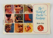Vintage 1967 Mattel The World of Barbie Fashions Book One Paper Insert Booklet