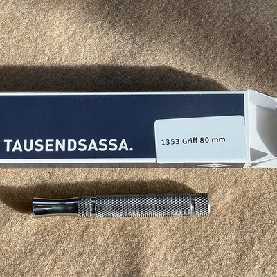 Giesen & Forsthoff, Timor Double Edge Rasierhobel 80 mm Schaft - rostfrei