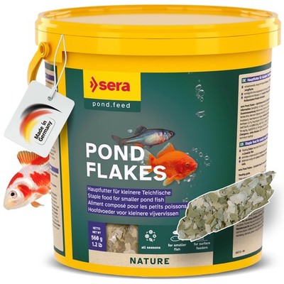 Sera Pond Flakes 1.23 Pound Natural Food for Goldfish and Juvenile Fish