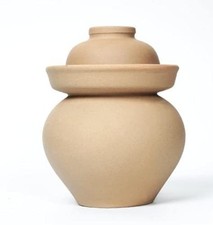Kimchi tofu chili jar, mini fermentation ceramic jar, ceramic (capacity: 3 po...