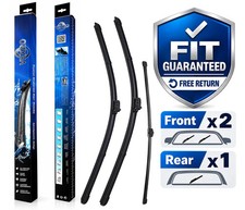 For Mercedes-Benz E Class Estate 2020-2025 Front Rear Wiper Blades x3 24"22"11"