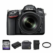 Nikon D D7100 24.1MP Digital SLR Camera - Black (Kit w/ AF-S DX G