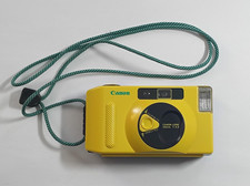 Canon Snappy S 35mm Camera Collector's Limited Edition Yellow for PARTS/REPAIR