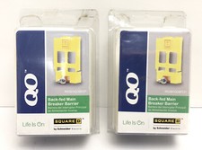 Set  of 2  Back-Fed Main Breaker Barrier SQUARE D QO - PKSB1QOBFCP