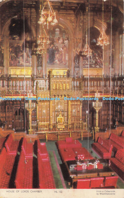 R727572 House of Lords Chamber Jarrold Norwich England Woodmansterne PM Highgate