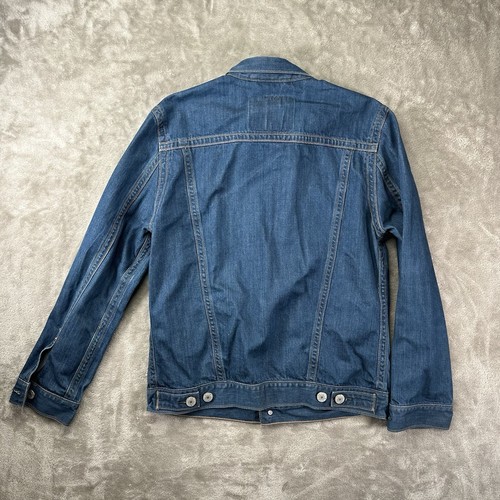 Levi’s Denim Jean Jacket Trucker Mens Size Large Blue Medium Wash Size Large - Picture 6 of 6