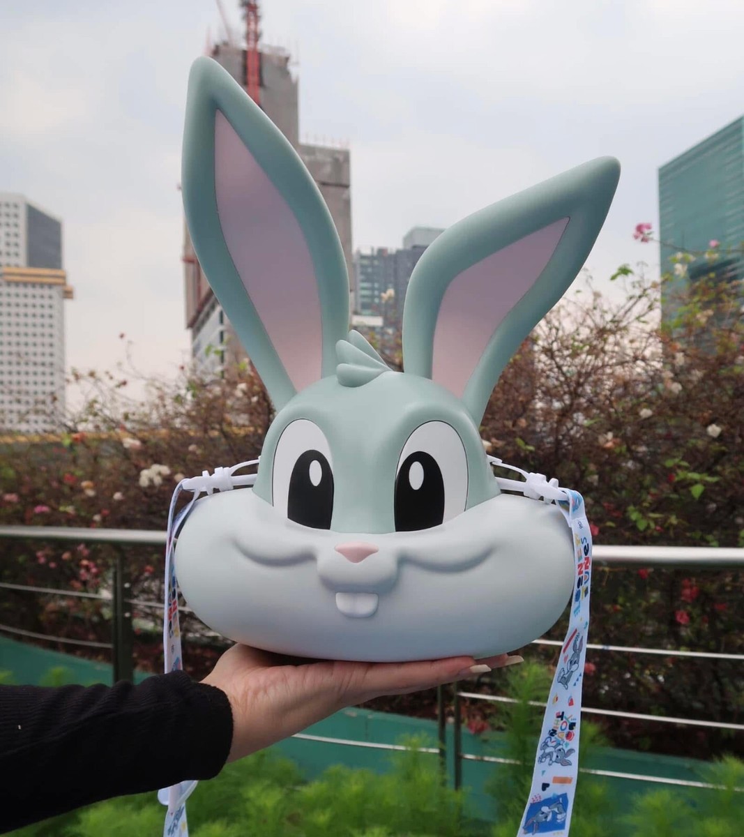 Looney Tunes Bugs Bunny Rabbit Popcorn Bucket 64oz. With