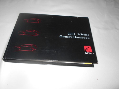 2001 SATURN OWNER'S MANUAL HARD COVER 4 PIECE SET EXCELLENT CONDITION. OEM - Picture 2 of 3