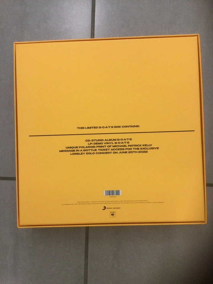 Michael Patrick Kelly B.O.A.T.S. 2021 CD Limitierte Fanbox Komplett - Bild 4 von 4